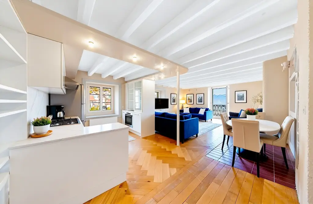 Maison de maître du 19ème siècle bordant les vignes de Lavaux