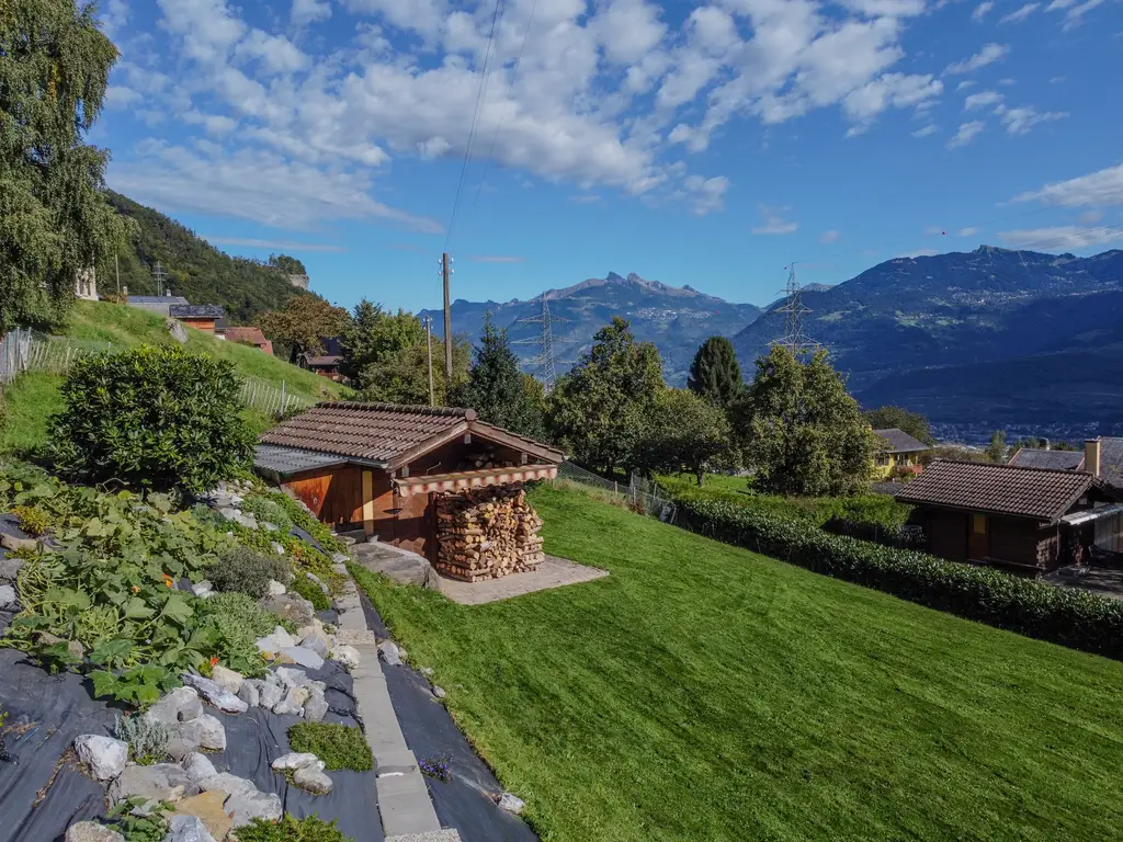Chalet à Daviaz – Massongex (vente en résidence secondaire autorisée)