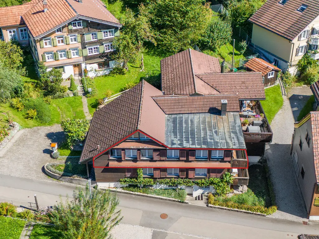 Charmantes Maisonette in Neu St. Johann SG zu verkaufen