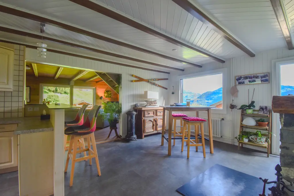 Chalet à Daviaz – Massongex (vente en résidence secondaire autorisée)