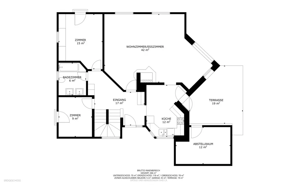 6.5-Zimmer Bijou im Winterschlaf