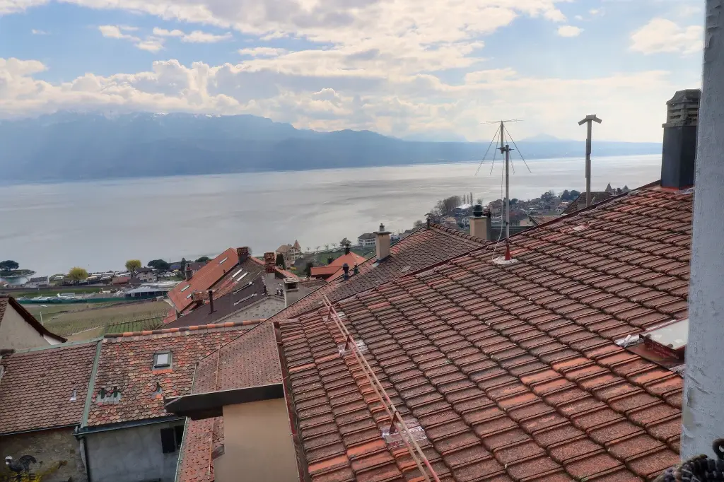 Maison de village avec vue unique sur le Lac