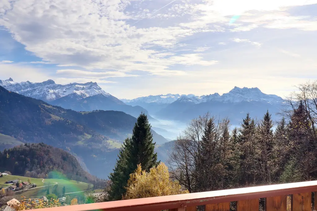 Véritable perle à Leysin avec vue imprenable sur les Alpes.