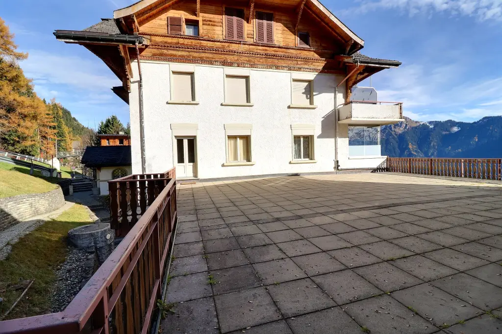 Véritable perle à Leysin avec vue imprenable sur les Alpes.