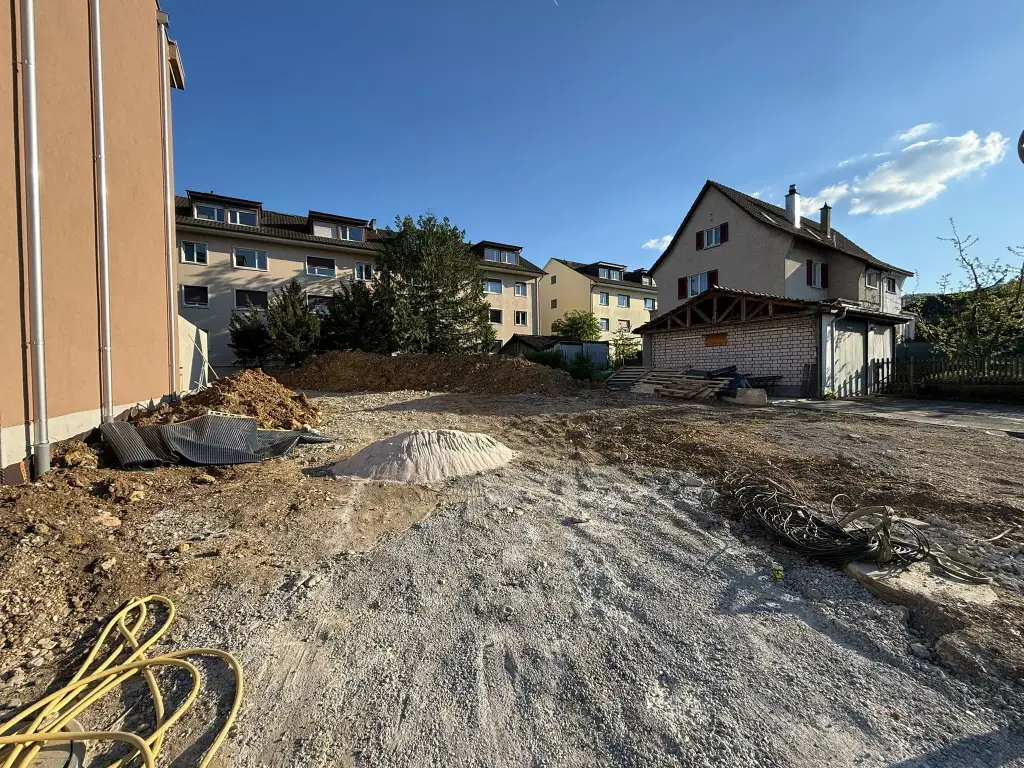 Baubewilligtes Projekt für 3 Wohnungen