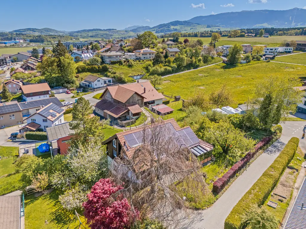 Maison individuelle de 6,5 pces à Farvagny, véritable coup de coeur