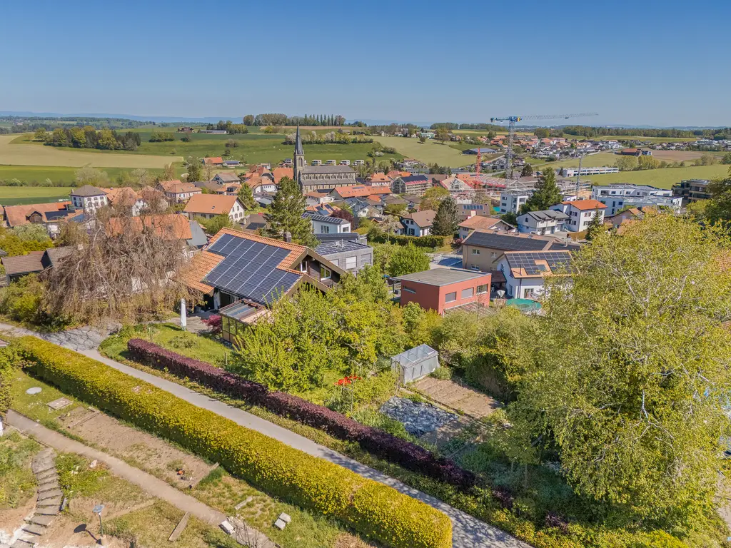 Maison individuelle de 6,5 pces à Farvagny, véritable coup de coeur