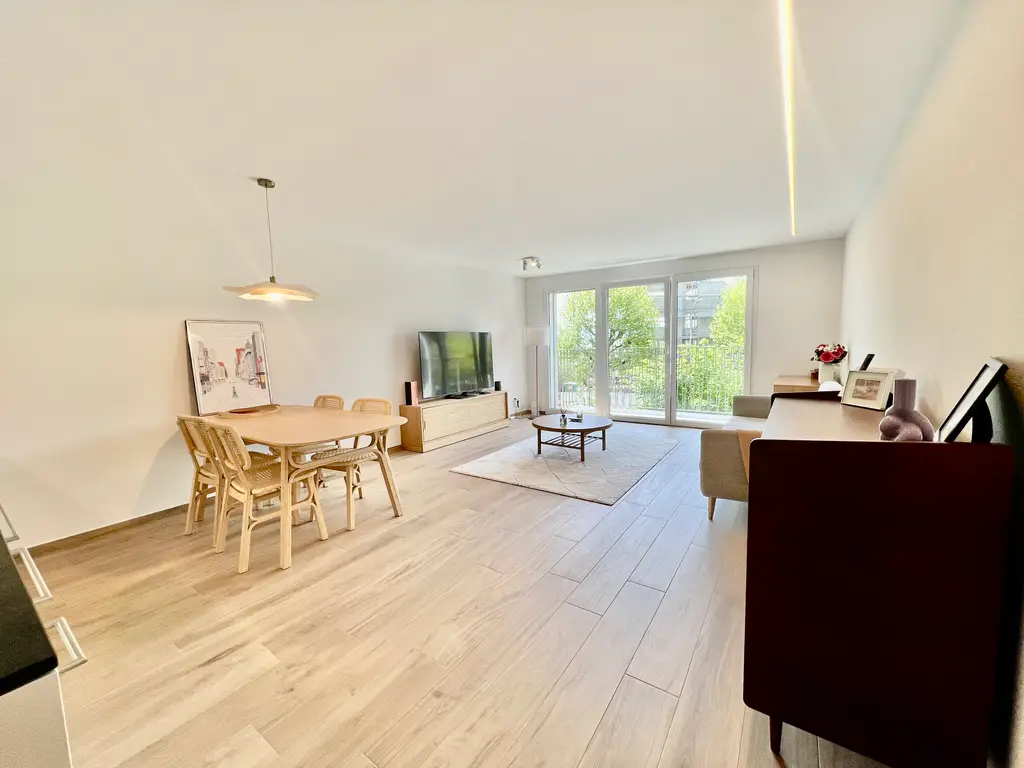 Exclusivité, lumineux appartement neuf au standard minergie au coeur de Lausanne / Vidy 400m du bord de lac