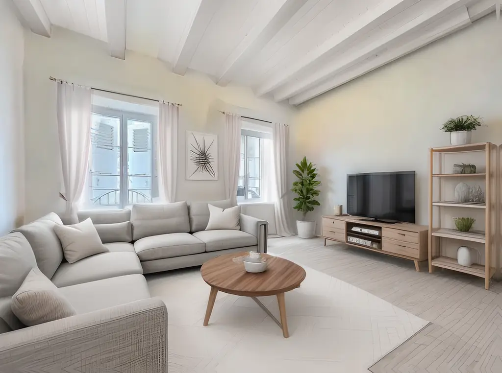 Duplex en attique à Allaman – Espace, lumière et couchers de soleil