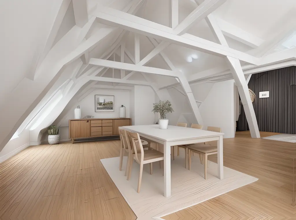 Duplex en attique à Allaman – Espace, lumière et couchers de soleil