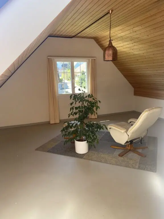 Ruhe geniessen mit Sicht auf die Berge