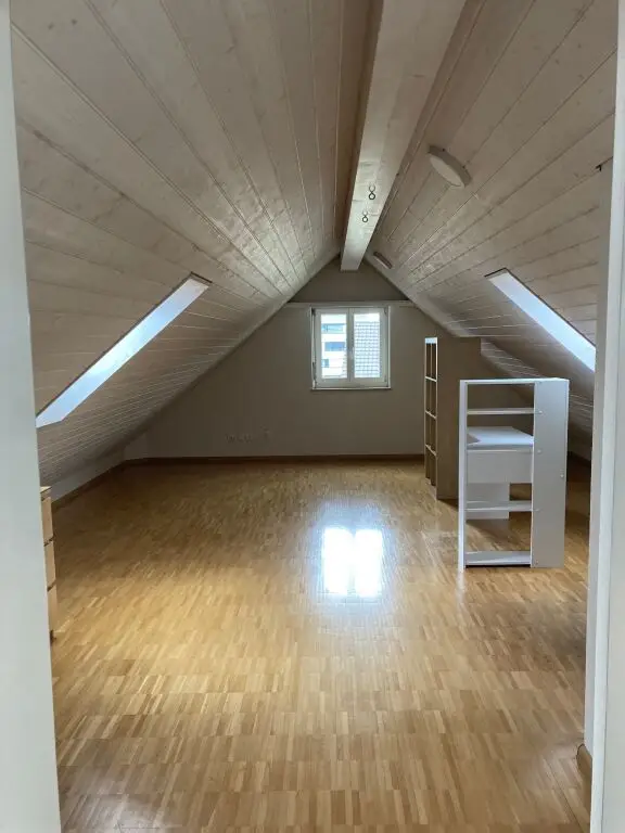 Charmante 3.5-Zimmer-Dachwohnung mit Balkon und Hobbyraum