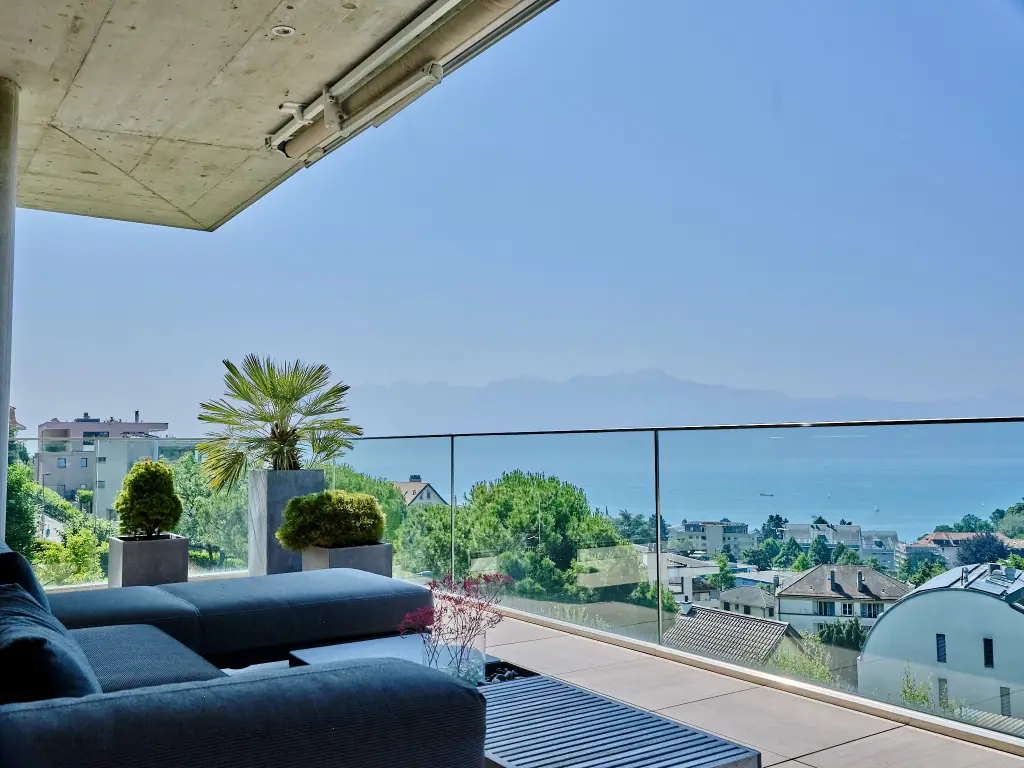 Superbe Appartement  Vue lac Plein sud
