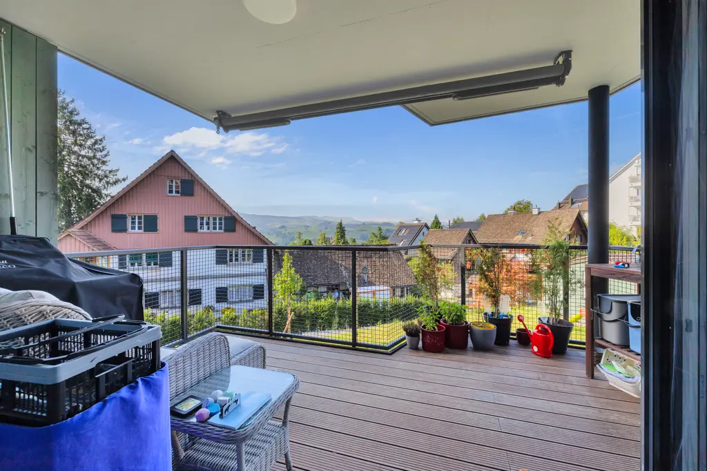 Wunderschöne Maisonette-Gartenwohnung im Hirzel