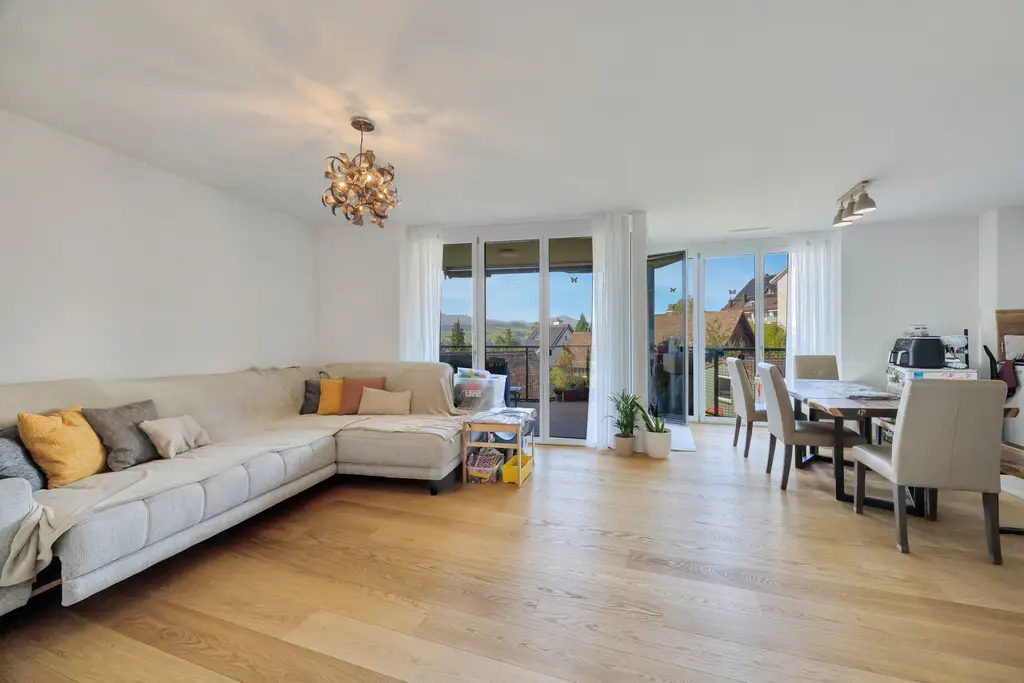 Wunderschöne Maisonette-Gartenwohnung im Hirzel