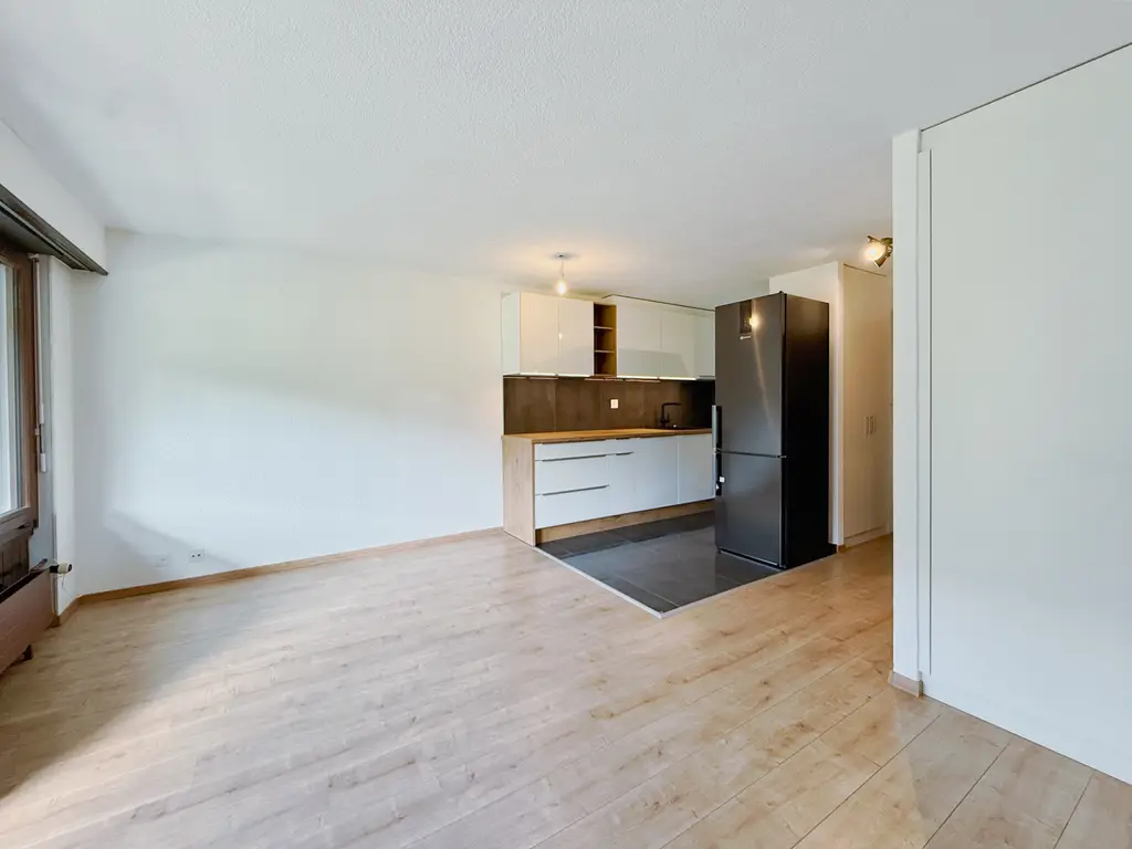 A louer: Charmant 2,5 pièces avec balcon Aux Paccots &#8211;