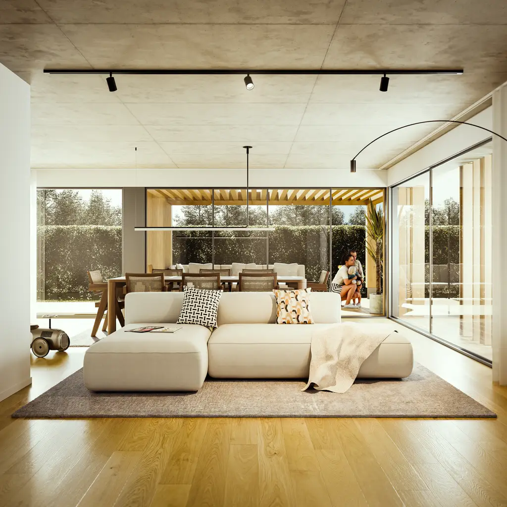 Villa jumelle contemporaine