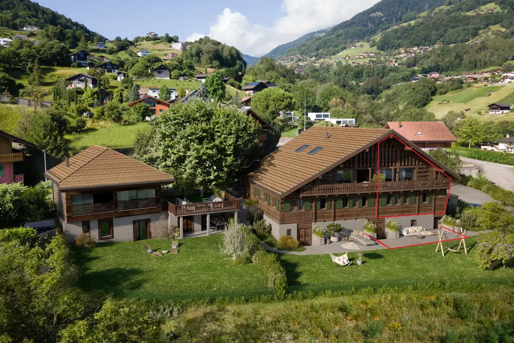 Nouvelle promotion à Choëx de deux appartements en duplex &#8211; lot C