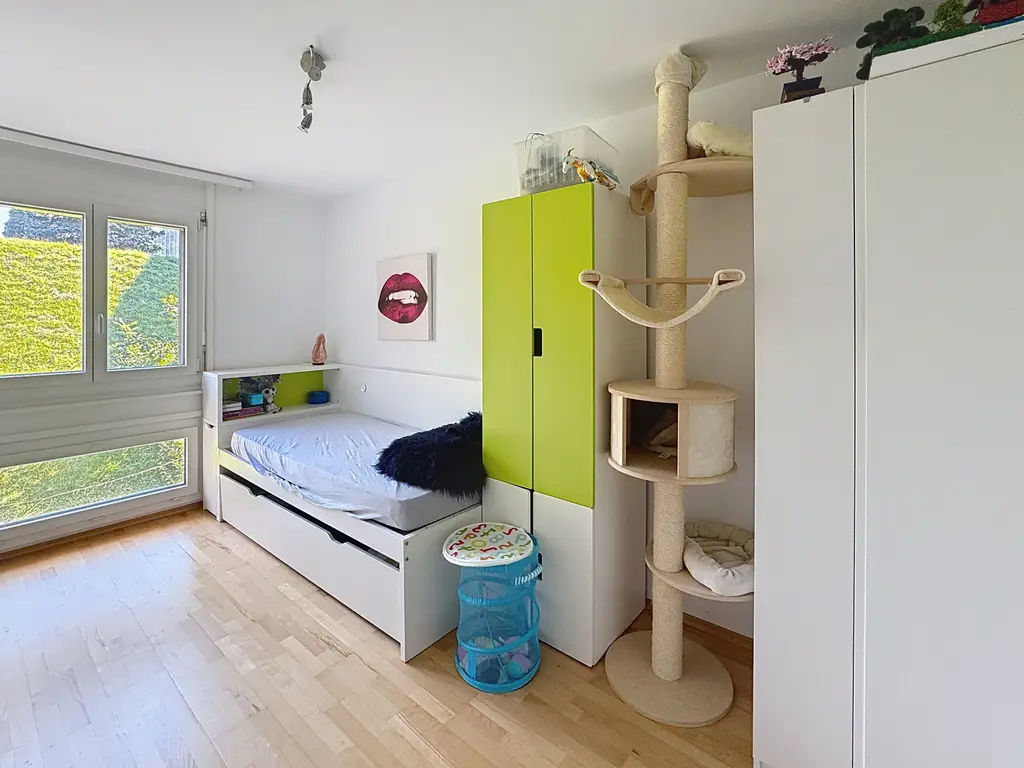 Maison mitoyenne 5.5 pièces avec terrasse, 4 chambres, Quartier résidentiel calme