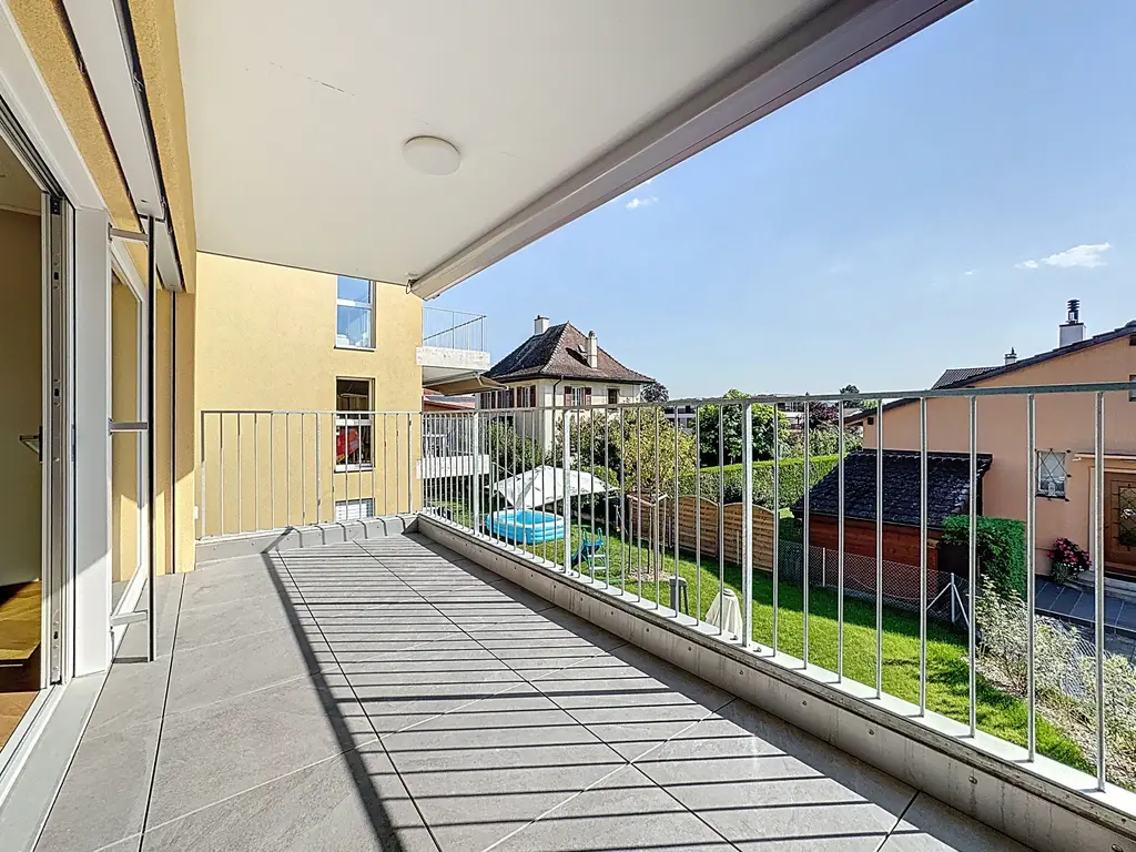 4,5 pièces neuf d’exception – étage privatif dans une petite PPE de 3 appartements