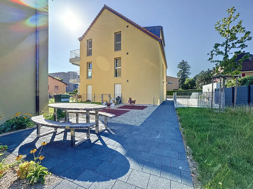 4,5 pièces neuf d’exception – étage privatif dans une petite PPE de 3 appartements