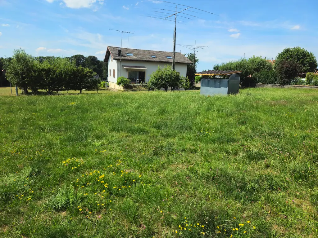 Mézières (FR) – Deux parcelles constructibles accolées
