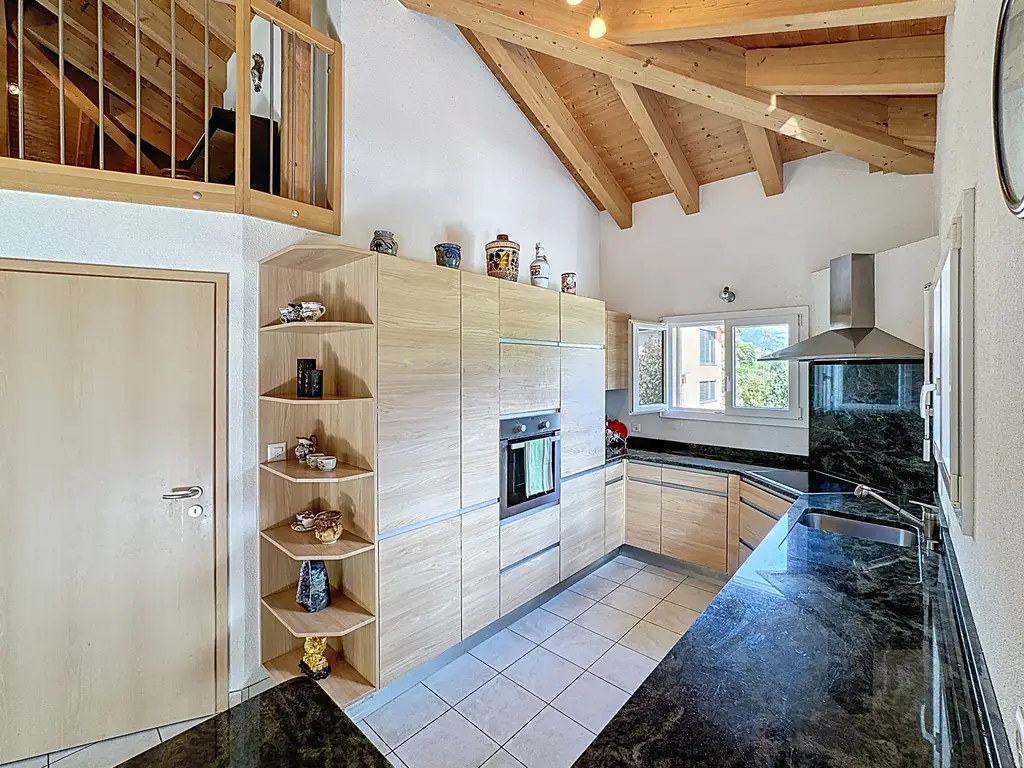 Un petit coin de paradis à Vétroz – Maison individuelle avec jardin méditerranéen
