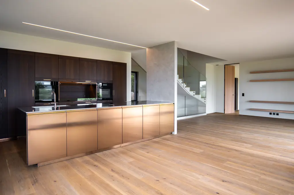 Villa contemporaine neuve avec vue sur le lac à St-Prex