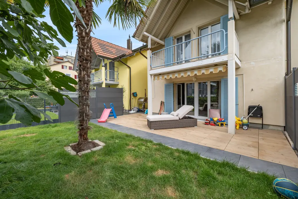Familienfreundlich mit Garten
