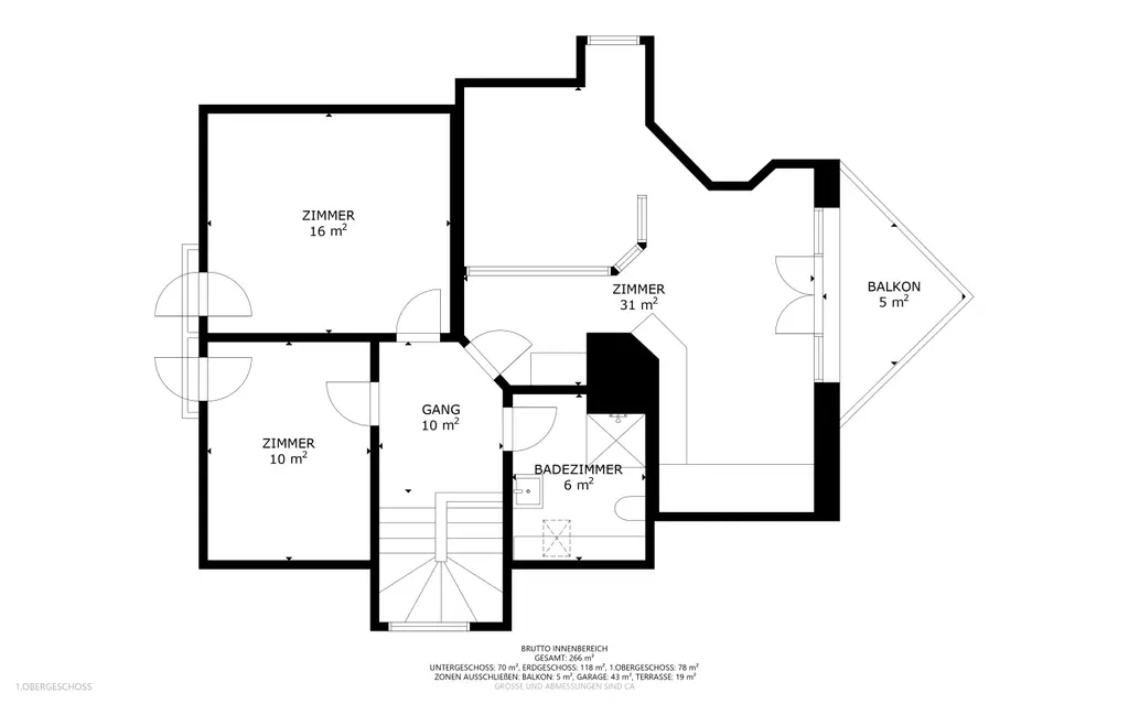 6.5-Zimmer Bijou im Winterschlaf