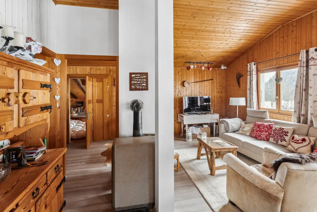 Chalet de 2 appartements à Morgins