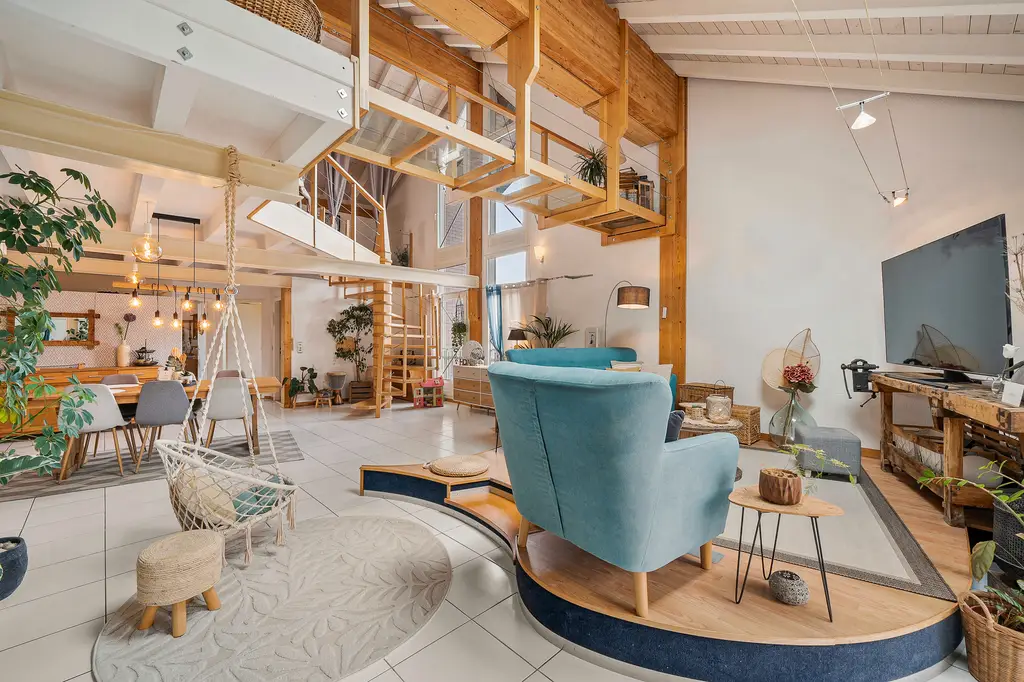 Votre loft en duplex au coeur de la nature –  à Villaz-St-Pierre (Fuyens)