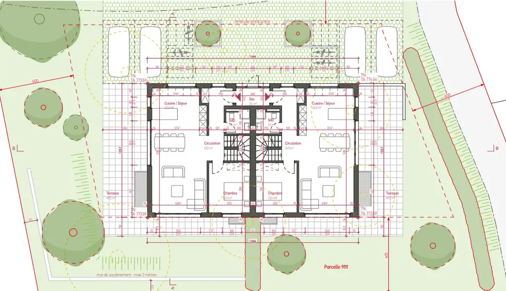 MAISON NEUVES UNIQUEMENT 2 PAS PLUS / villa A
