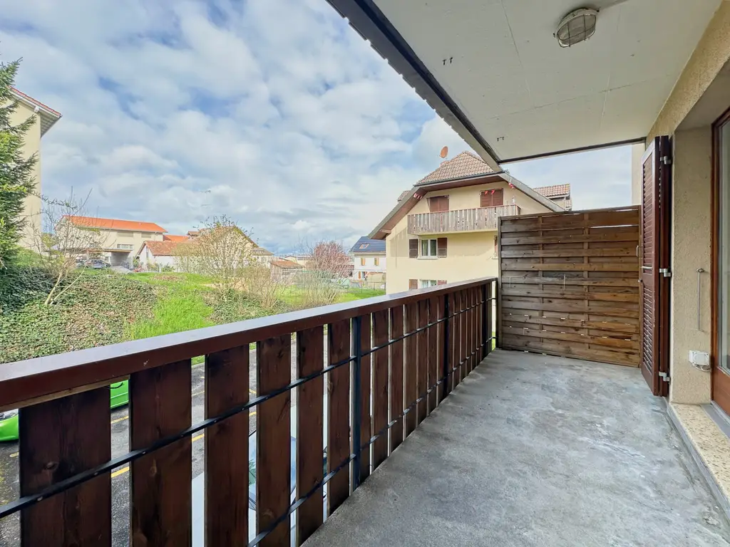 A saisir: 4,5 pc avec balcon à Prez-vers-Noréaz