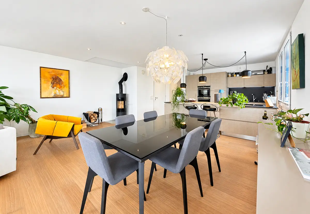 L’élégance d’un somptueux duplex avec vue
