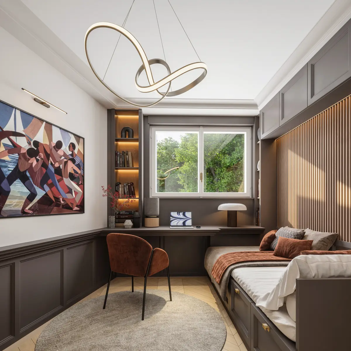La Suite Victoria : un véritable havre de paix où se rencontrent le charme du classique et le confort du contemporain 