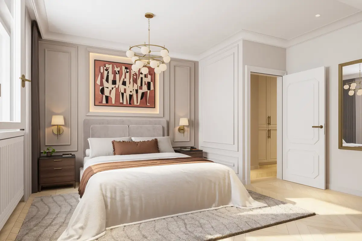 La Suite Victoria : un véritable havre de paix où se rencontrent le charme du classique et le confort du contemporain 