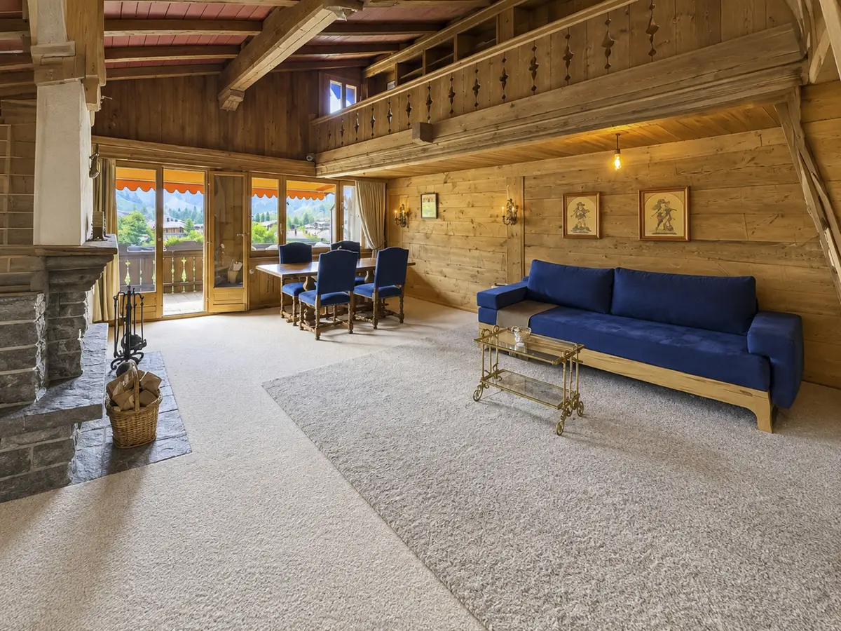 Charming appartment in the center of Gstaad - Valley & Palace views