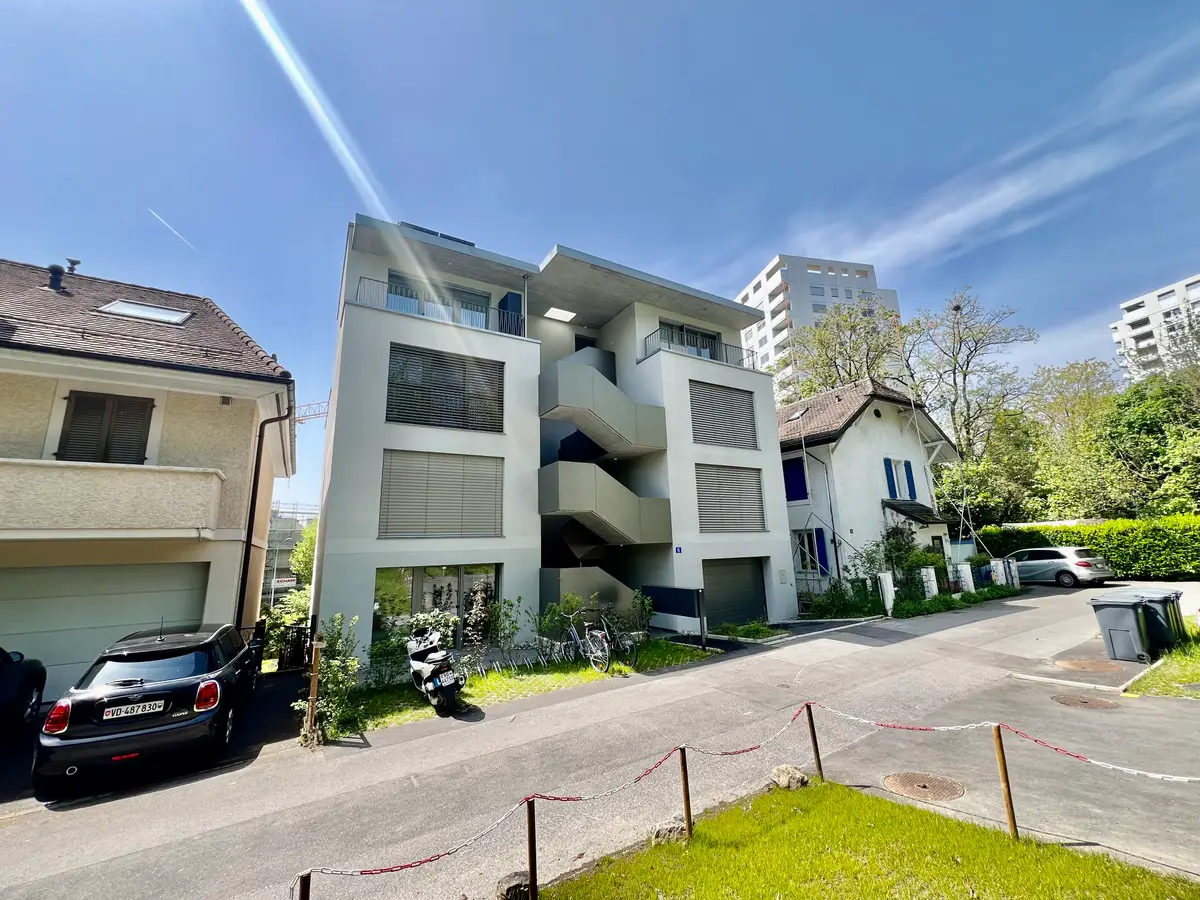 Exclusivité, lumineux appartement neuf au standard minergie au coeur de Lausanne / Vidy 400m du bord de lac