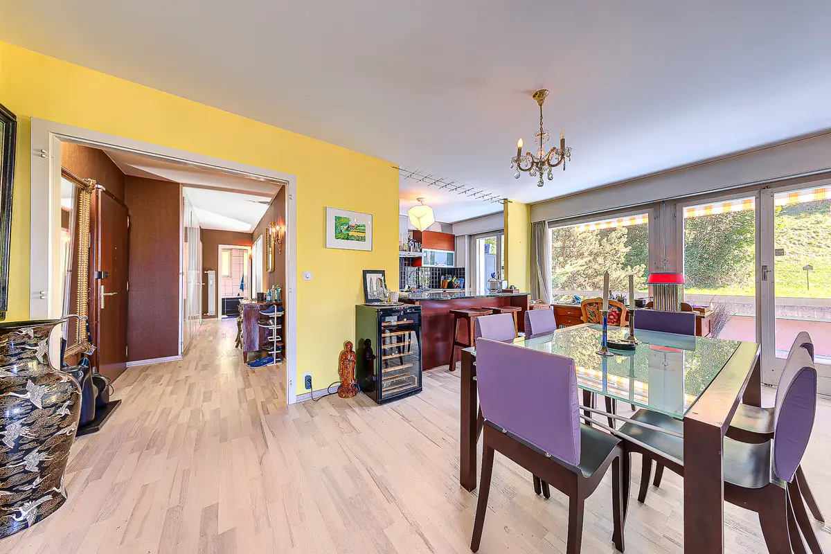Très jolie vue depuis les hauteurs de Chernex - appartement 2.5 pièces