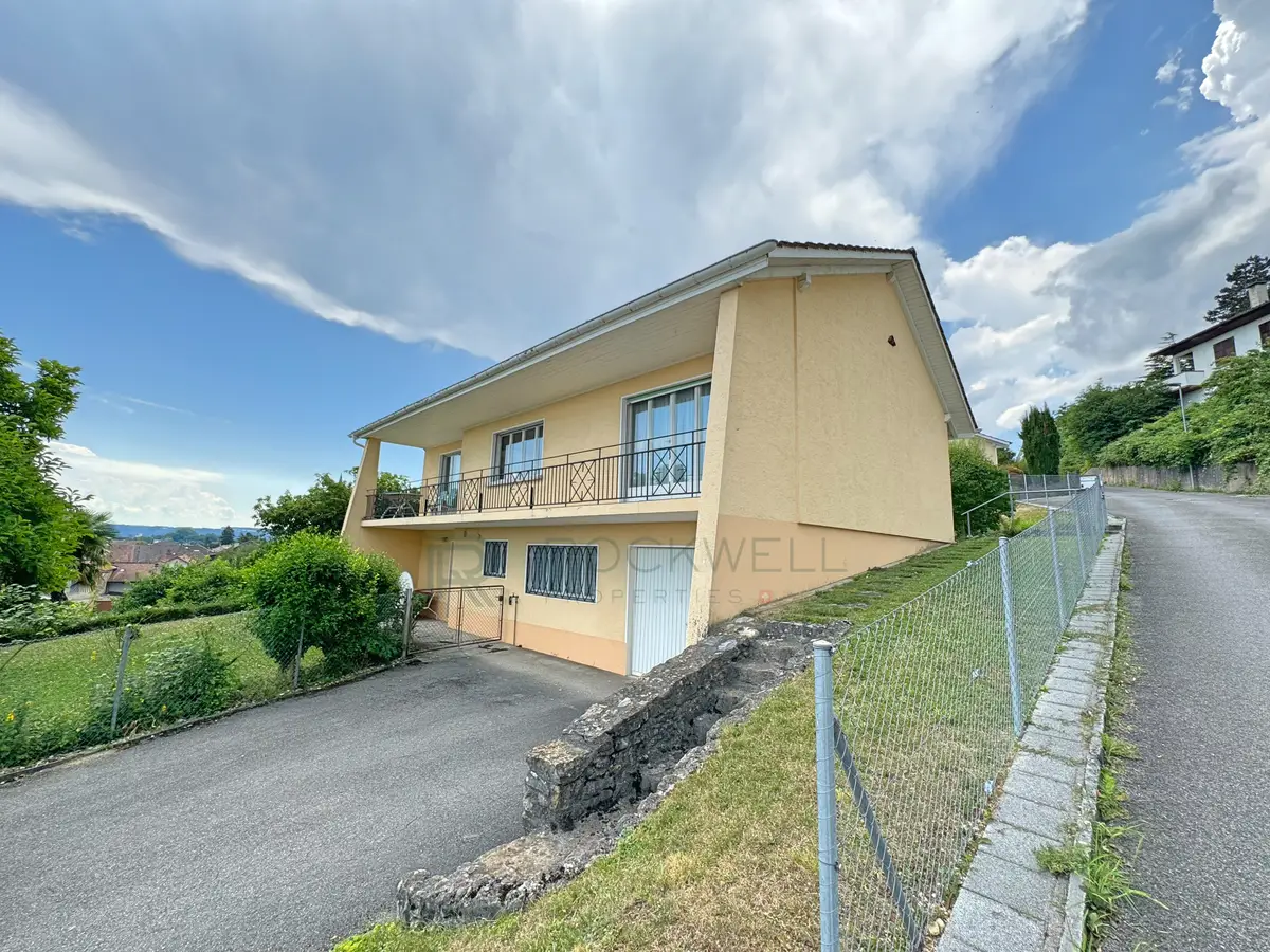 Maison individuelle avec vue à 180° 