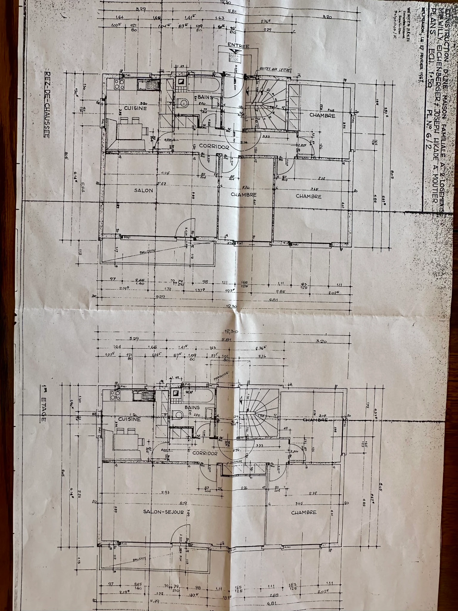 Maison de 2 appartements