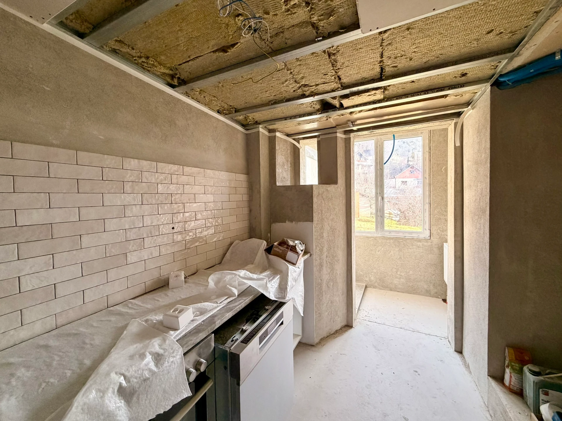 Maison mitoyenne &#8211; 2 appartements