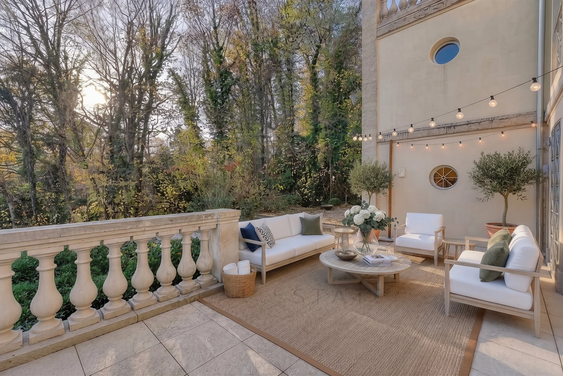 Vandœuvres – Appartement d’exception avec 250 m² de terrasses, jardin privatif et piscine intérieure