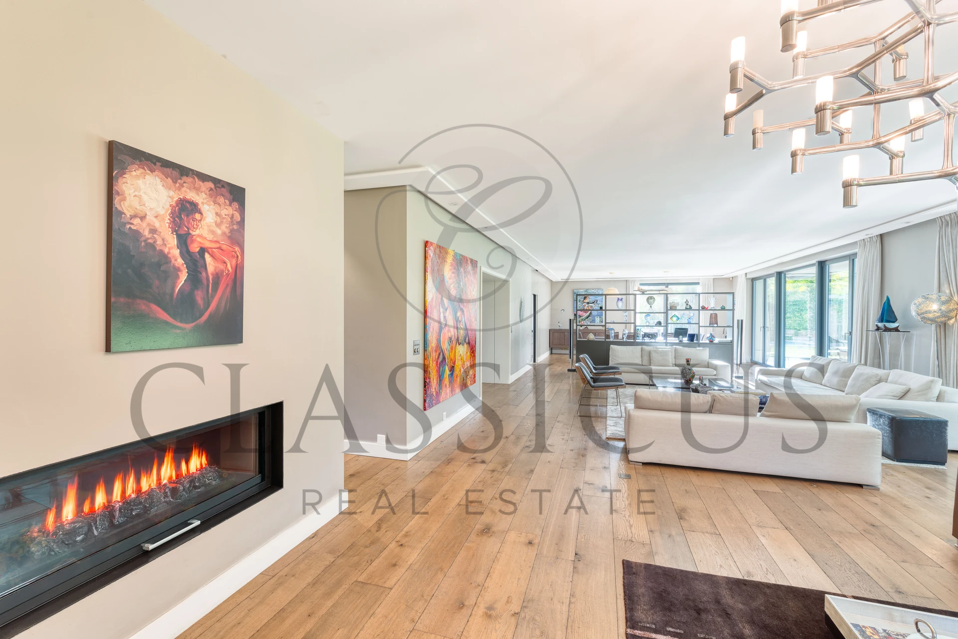 Villa contemporaine de prestige avec piscine